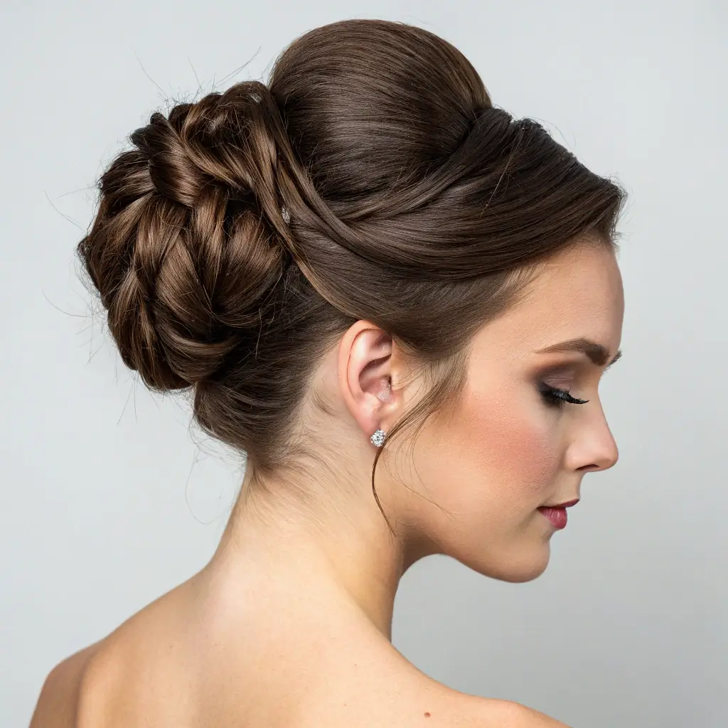 Elegant Updo Wig